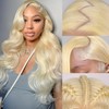 MARUOL 613 13x6 Lace Front Wig Human Hair Blonde Wig