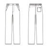 Fork 5033SC Pants, gray (light gray)