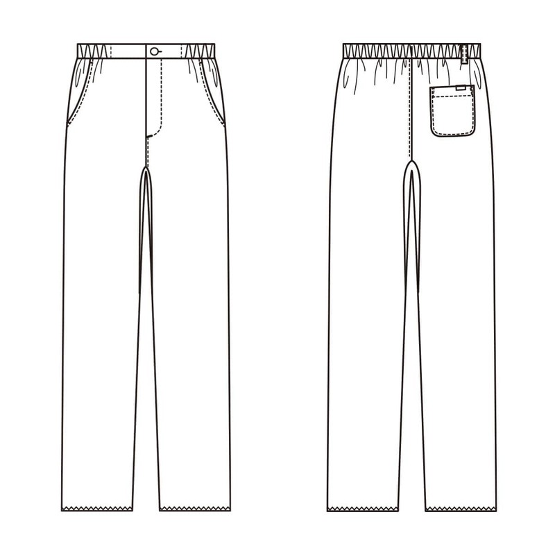 Fork 5033SC Pants, gray (light gray)