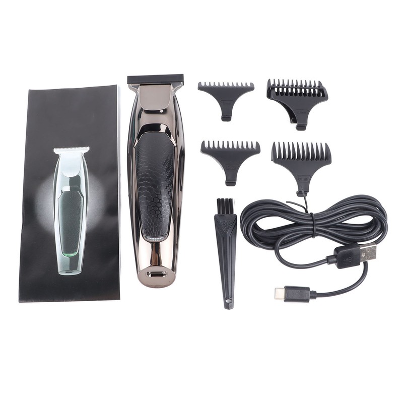 Electric Hair Clipper Fast Cutting USB Rechargeable Hair Grooming Trimmer