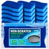 AIDEA Non Scratch Scrub Sponge, 24Count, Sponges for Dishes, Sponges