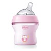 Chicco Biberón Natural Feeling 150 Ml Rosa. Recién Nacidos Color
