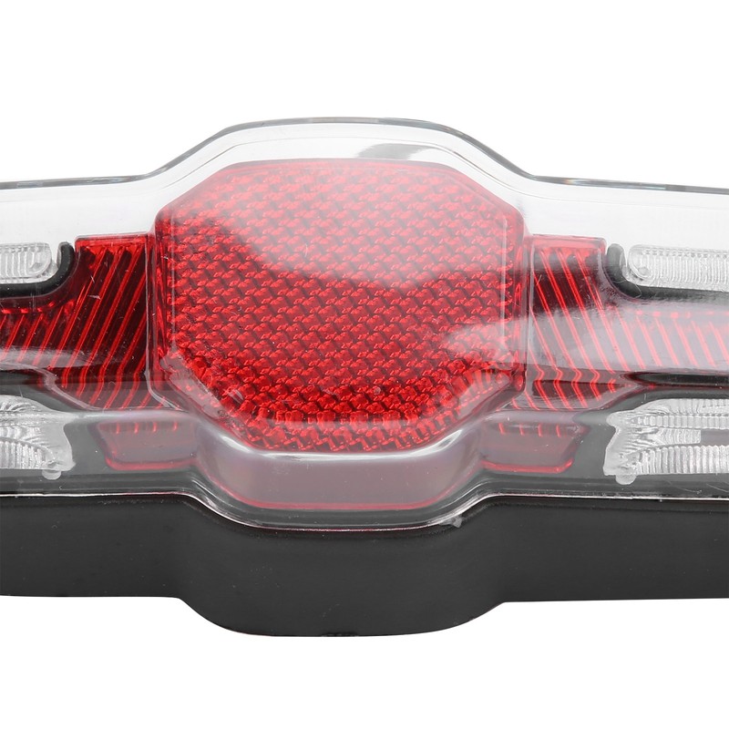 Electric Bicycle Rear Light 5LEDs ABS 36V/48V/60V for Hub Motor
