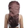 Monopa Long Satin Bonnet for Braids - Elastic Silk Hair