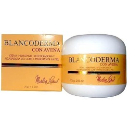 Crema facial de avena 75 g: humectante blanqueador natural para pieles mixtas
