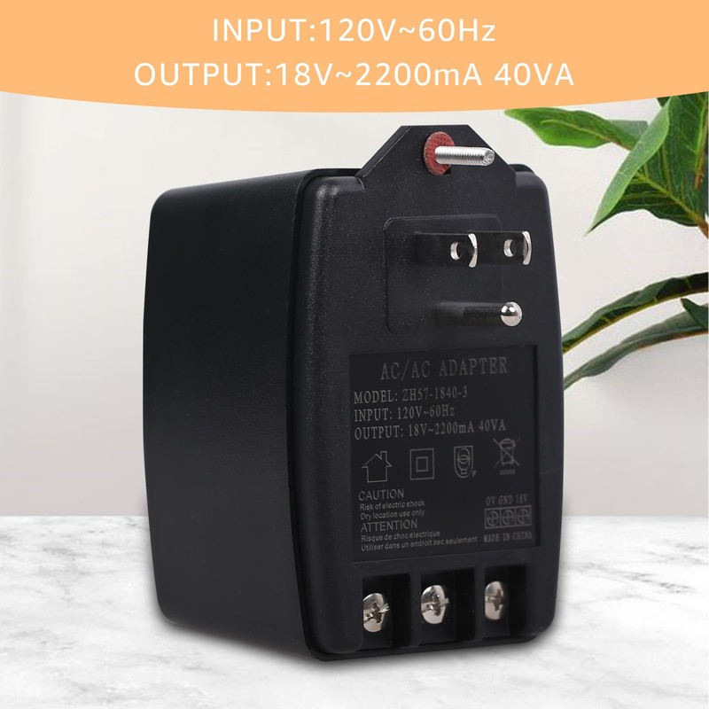 Lusperi RB570 18V 2.2A Gate Opener Transformer, Compatible with GTO/Mighty
