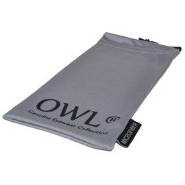 OWL 3 Pairs Kids Clear Lens Glasses Girls Boys Glow In The Dark Green, White & Polarized Orange Mirror