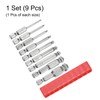 sourcing map 9pcs Ball End Hex Screwdriver Bit Set 1.5mm-10mm