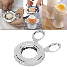 Egg Lid Cutter Stainless Steel Egg Topper Egg Cutter for Soft Eggs Egg Opener Egg Cutter Egg Picker for Easy and Quick Egg Opening Kitchen Tool
