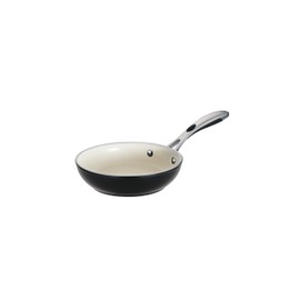 Tramontina Ceramica Deluxe 8-Inch Frying Pan, Ceramic Non Stick Small Skillet, Oven-Safe, Metallic Black