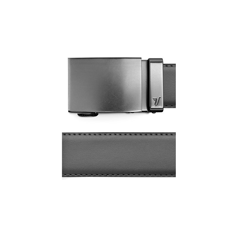 Mission Belt Ledergürtel für Herren mit Ratschenverschluss, 40 mm lang,
