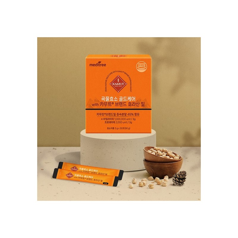 Meditree Kamut Grain Enzyme Gold 6 Boxes / 메디트리 카무트