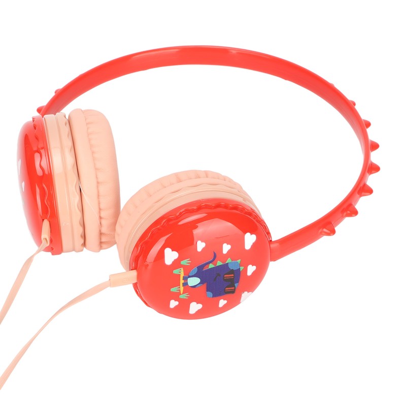 Kids Wired Headphone 3.5mm Jack Stereo Adjustable Headband Cute Child