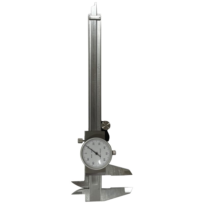 6 Inch Dial Caliper, MFQNENLK 4-Way Measurement Calipers, 0.001 Accuracy
