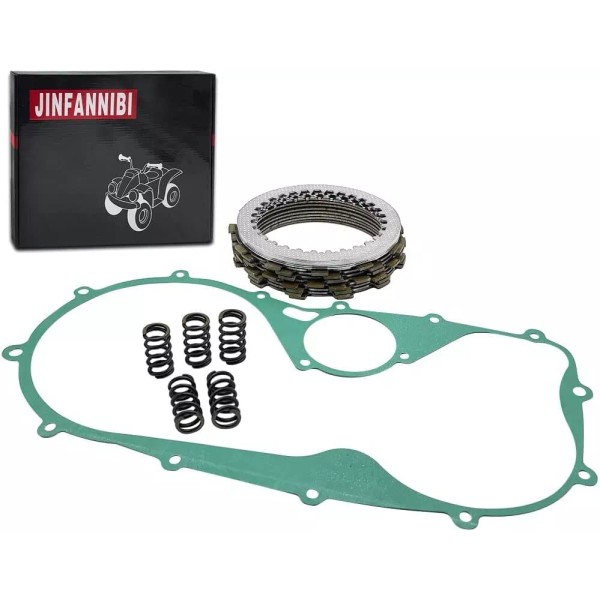 JINFANBINI Clutch Plates & Gasket Kit fit for Kawasaki Vulcan