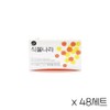 Plant Nara Soap Chamomile Moisture, 100g, 48 pieces / 식물나라 비누 캐모마일 모이스처, 100g, 48개입