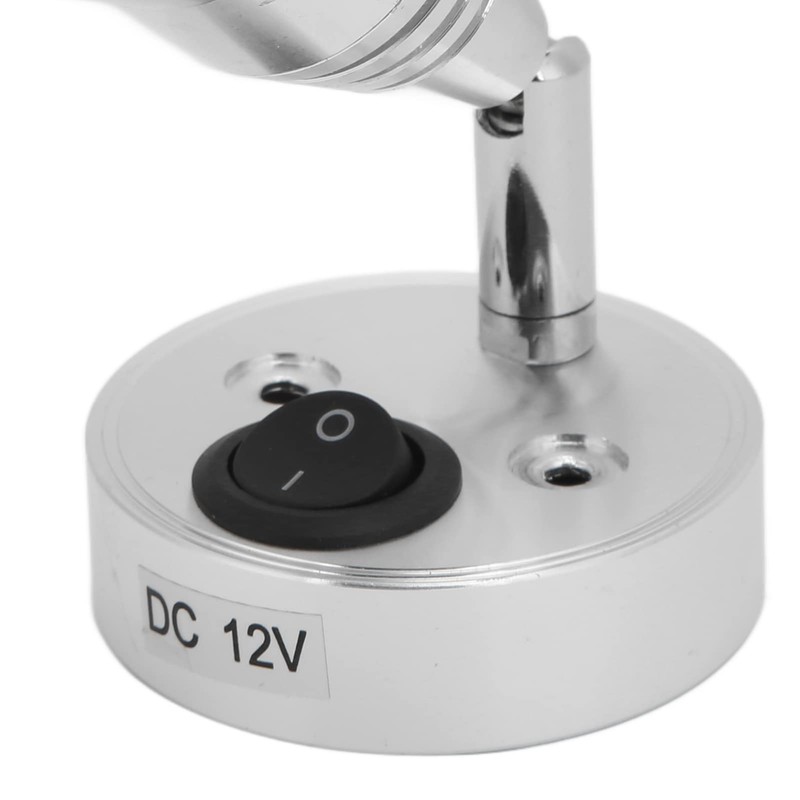 12V Reading Light, LED RV Reading Light 12V 3W Flexible