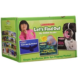 Scholastic My Rebus Readers Multi Set 2, Set of 144 (Let's Find Out)
