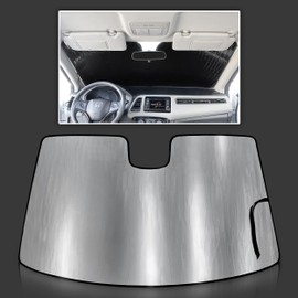 Custom Fit Windshield Sun Shade for 2015 2016 2017 2018 2019 2020 2021 2022 Honda HR-V HRV Crossover, Insulated Window Sunshade Privacy Accessories Blockout UV Reflector Protection - Made in USA