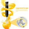 TUMIDY Cordless Immersion Blender with Egg Whisk and Chopper, Rechargeable
