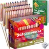 colozoo Gecko 3-in-1 Children's Pencils Set, 48 Children's Pencils Set