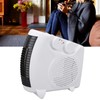 Portable Fan Heater Quick Heating Adjustable Temperature Mini Space Heater