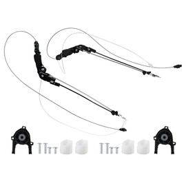 COOL STAR 85620-08052 Left And Right Power Sliding Door Cables Kit without Motor Compatible with Toyota Sienna 2004-2010 Replaces 69641-08030 85620-08042 924-578 924-550 8562008052 6964108030