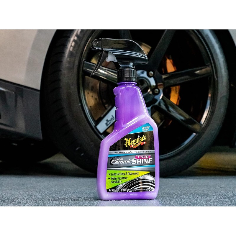 Meguiar's G230416EU Hybrid Ceramic Tire Shine 473 ml, long-lasting and
