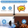 150Pcs Nylon Universal Cable Tie Buckle Nylon Zip Ties Button