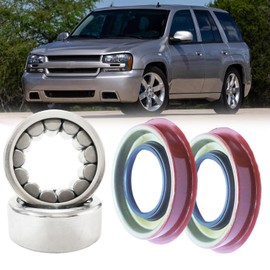 BIGLKNM Pair Rear Left and Right Axle Wheel Bearing and Seal Kit Compatible with Chevy Blazer Silverado Suburban 1500 GM Hummer Isuzu Saab Pickup Truck