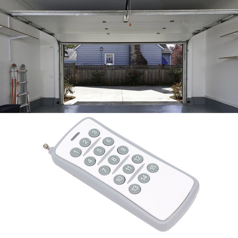 433MHz Universal Remote Control Wireless ABS 15 Keys Remote Control