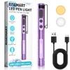 RISEMART Rechargeable Pen Light for Nurses LED Medical PenLight