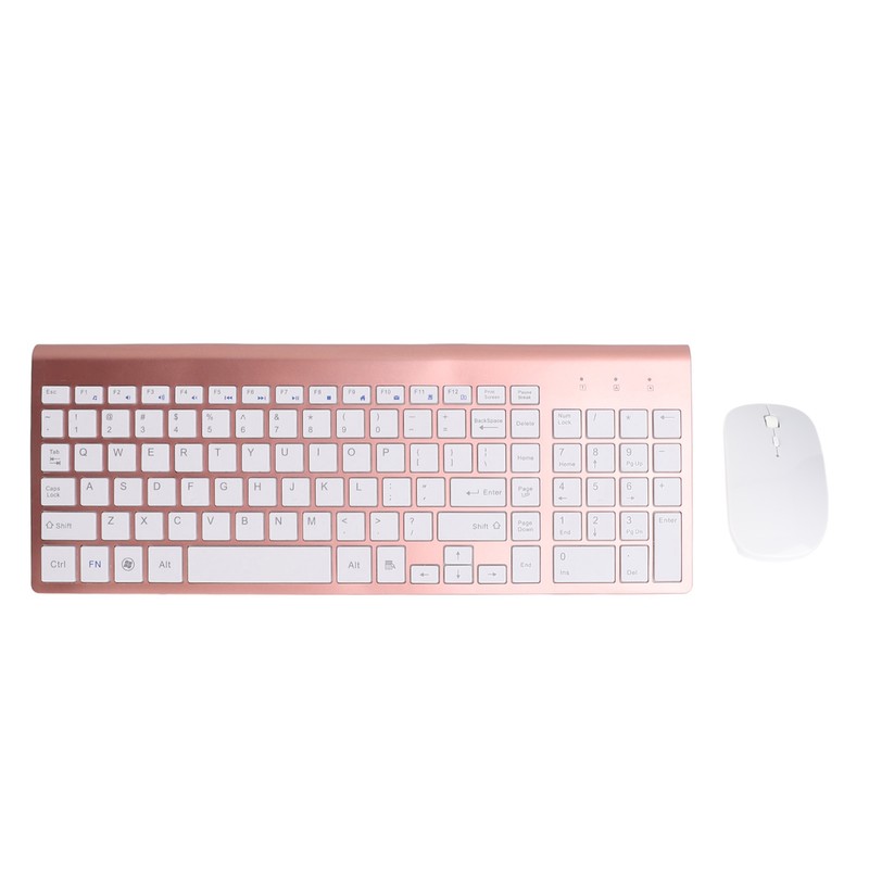 2.4G Wireless Keyboard and Mouse Combo with USB Adapter Ultra