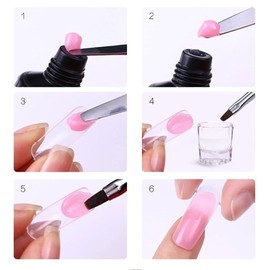Nail Store - AcryGel for Nail Extensions - for extreme lengthening - semi-permanent nail polish - long lasting - Acrigel 60ml (Soft Pink)