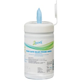 2Work Probe Wipes Antibacterial 13cm x 10cm Tub (Pack of 200) 2W24703