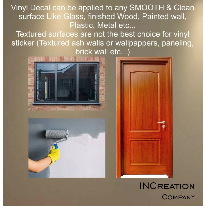 INCreation Compass Rose Decal, RV Trailer Decal, Camper Travel Compass