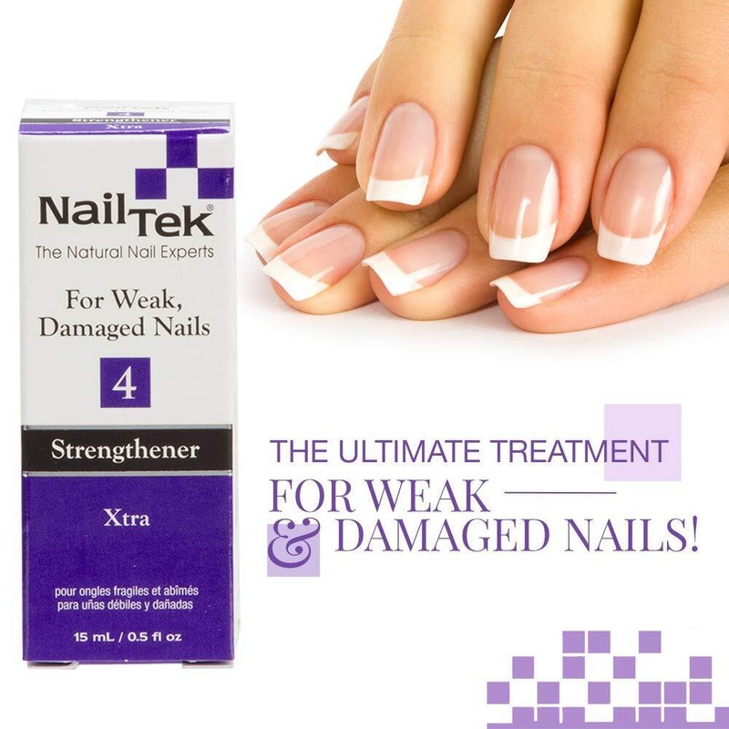 Nail Tek XTRA 4 Nail Strengthener for Weak, Damaged Nail