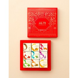 Ssanggyemyungcha [쌍계명차] 큐브 스페셜 에디션 9종 선물세트 [Twins Gyeongmyeongcha] Cube Special Edition 9-Variety Gift Set