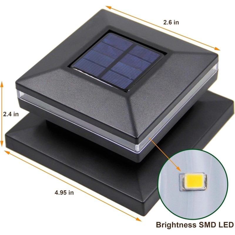 MAGGIF 15 Lumen Outdoor Cap Light for Fence Deck or