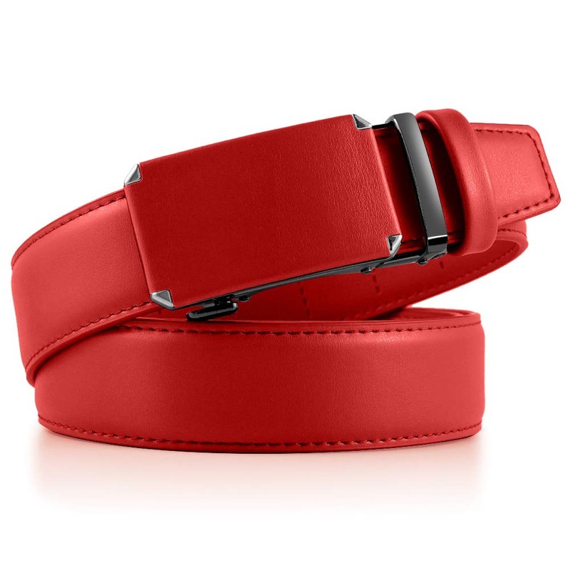 DOOPAI Belt Men, 057 Red Men Belt