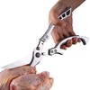 Kitchen Scissors with Metal Handles for Chicken, Poultry, Fish, Meat