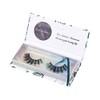 Lunamoon False Eyelashes, 3D Natural False Eyelashes, Handmade, Crisscross, Reusable,