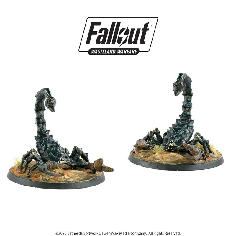 Modiphius Entertainment | Fallout Wasteland Warfare | Creatures: Radscorpions |