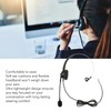 Telephone Headset Single Ear, Professional Noise Canceling Adjustable Wired Phone