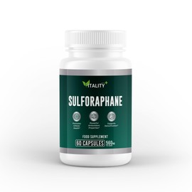 Sulforaphane 560mg Capsules – Comprehensive Detox, Antioxidant & Cellular Health Support – 1 Month Supply
