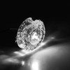 eecoo Crystal LED Downlight, 3W Recessed Ceiling Light with 5-8cm