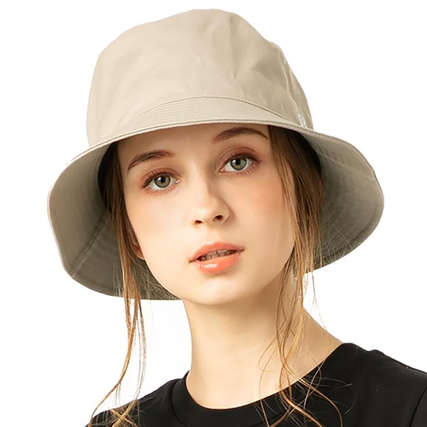 Loo&c Women's Hat, 100% Cotton Bucket Hat, Large Size, UV