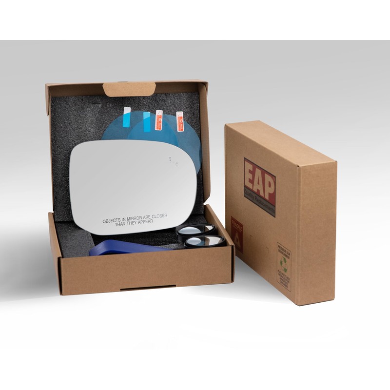 EAP Passenger Side Mirror Glass Compatible with Kia Telluride 2020-2022,