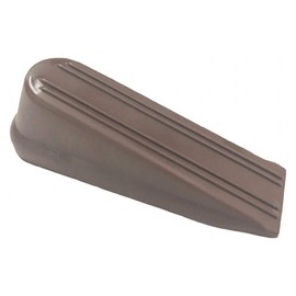 Door Wedge, Rubber, Brown, 4 in. L-Each