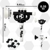 4-Count Set Cheering Horn With Candy, Soccerball-Shaped Hard Candy Storage